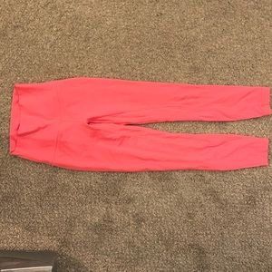 Lululemon align pant 25” lululemon leggings guava pink color